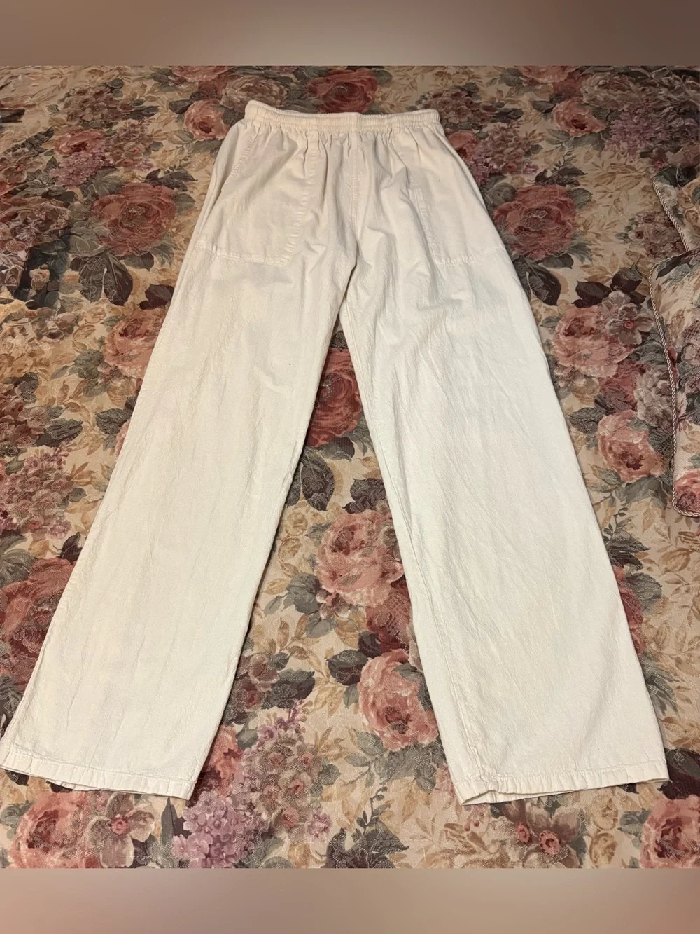 Garras Beach Clothing Size XL Men's Trousers Casual Baggy 100% Cotton w/Elastic
